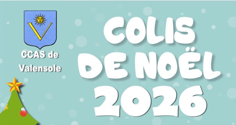 affiche colis Noel